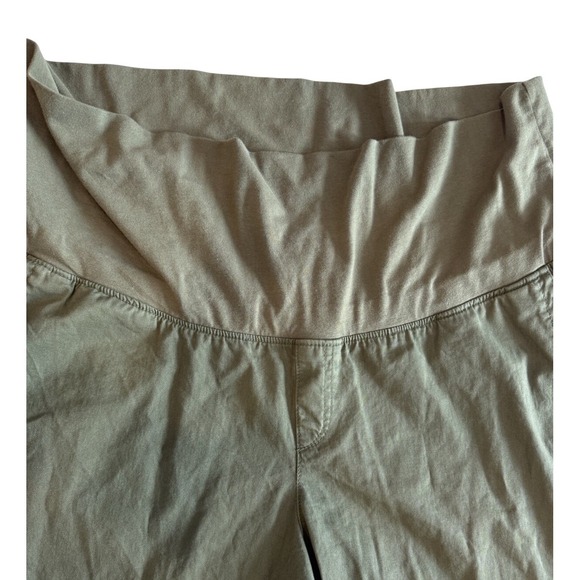 OLD NAVY by Gap ~XL ~ Maternity Rollover-Waist OGC Cotton Chino Pants NWT - Picture 7 of 16